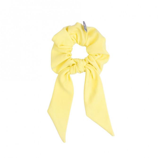 Scrunchie with tail LEMON