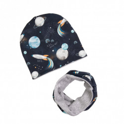 WINTER SET BEANIE WITH TUB COSMOS