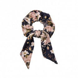 SCRUNCHIE WITH TAIL LADY ROSA NAVY