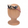BOW HEADBAND LADY ROSA NAVY