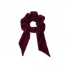 SCRUNCHIE WITH TAIL CLARET