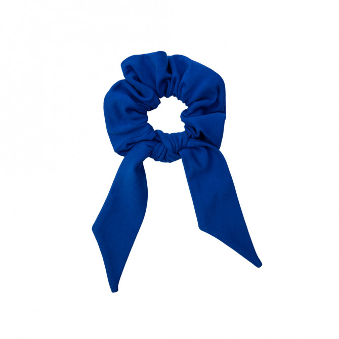 SCRUNCHIE WITH TAIL ROYAL BLUE