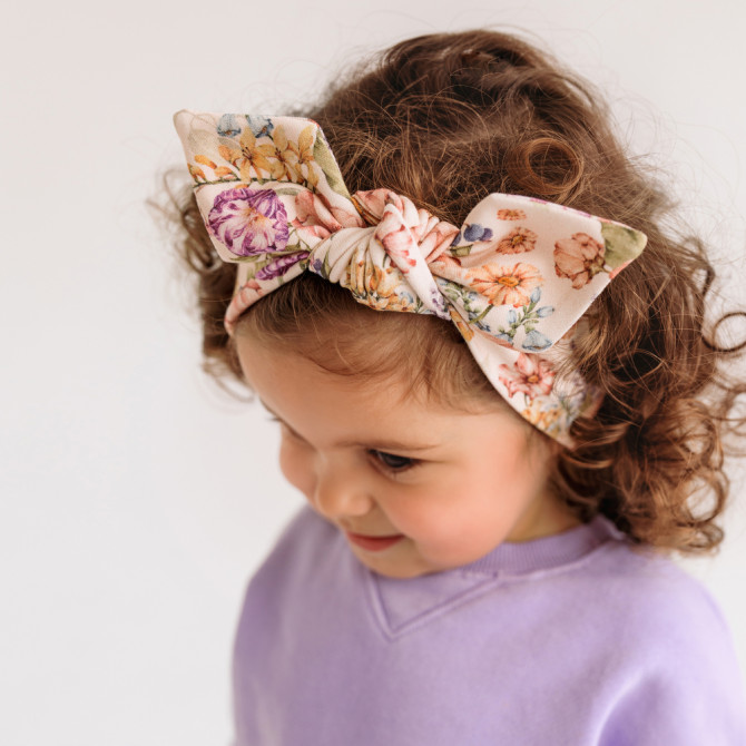 GIRL HEADBAND SCARLETT CREAM