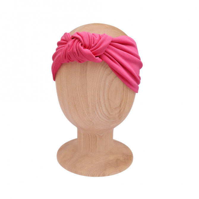 KNOT HEADBAND ROSPBERRY