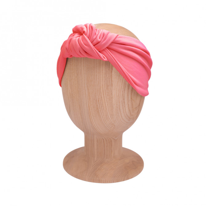 KNOT HEADBAND FLAMINGO