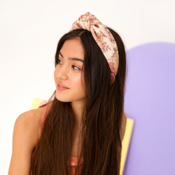 LOOP HEADBAND HERBAL GARDEN