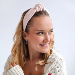 LOOP HEADBAND LIGHT PEACH