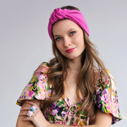 KNOT HEADBAND VIOLA ALPINA LINE