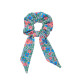 SCRUNCHIE WITH TAIL LUCY BLUE