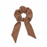 SCRUNCHIE WITH TAIL CAMEL