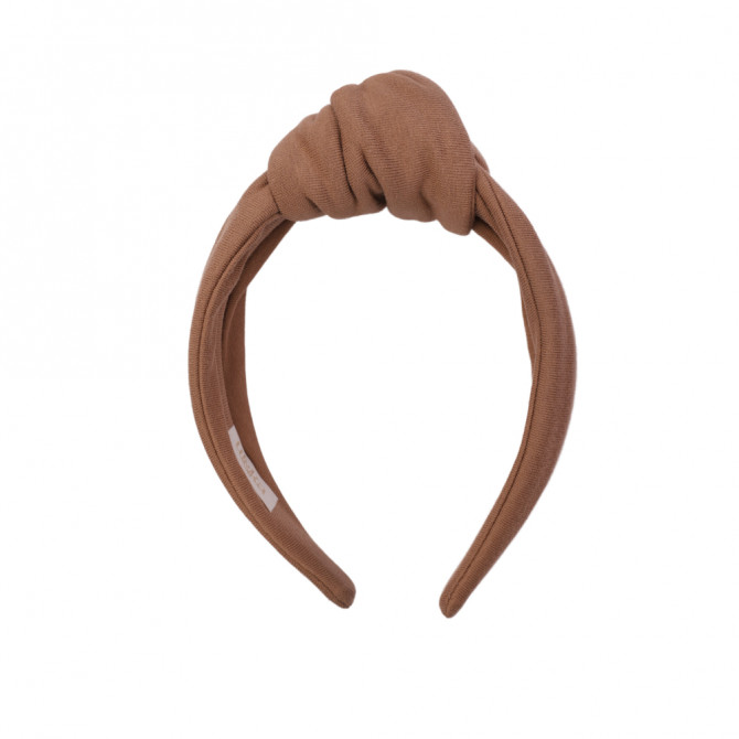 LOOP HEADBAND CAMEL