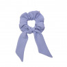 SCRUNCHIE WITH TAIL BABY BLUE LINE