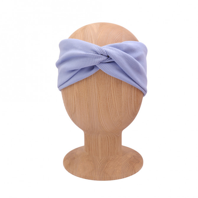 TWIST HEADBAND BABY BLUE LINE