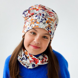 GIRL BEANIE WITH TUB AMBER