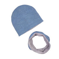WINTER SET BEANIE WITH TUB JEANS