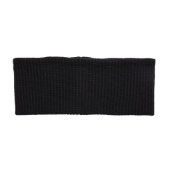 HEADBAND KNITTED BLACK