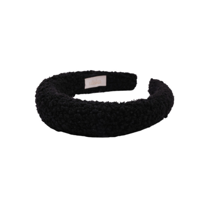 KAJKA HEADBAND BUCLE BLACK