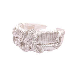 RIPPLE HEADBAND SILVER RIB