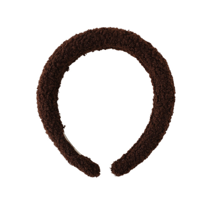 KAJKA HEADBAND BUCLE CHOCOLATE