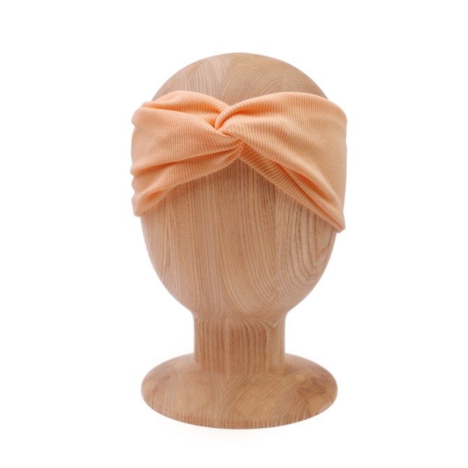 TWIST HEADBAND PEACH FUZZ LINE