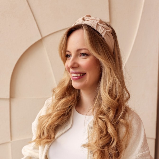 RIPPLE HEADBAND MUSLIN
