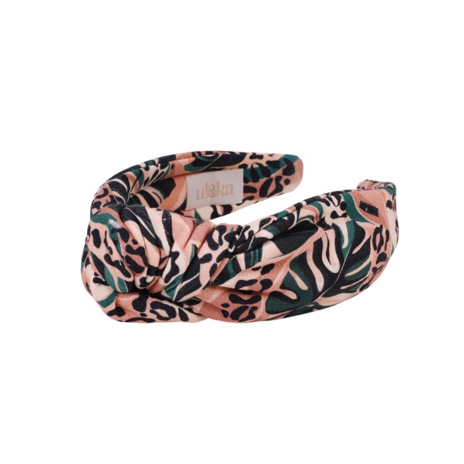 LOOP HEADBAND MONSTERA