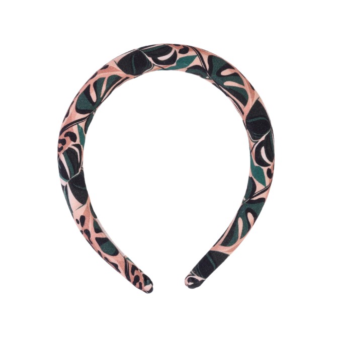 KAJKA HEADBAND MONSTERA