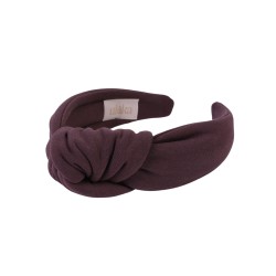 LOOP HEADBAND CZEKOLADA