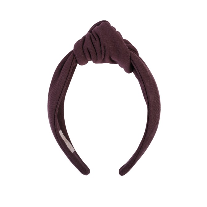 LOOP HEADBAND CZEKOLADA