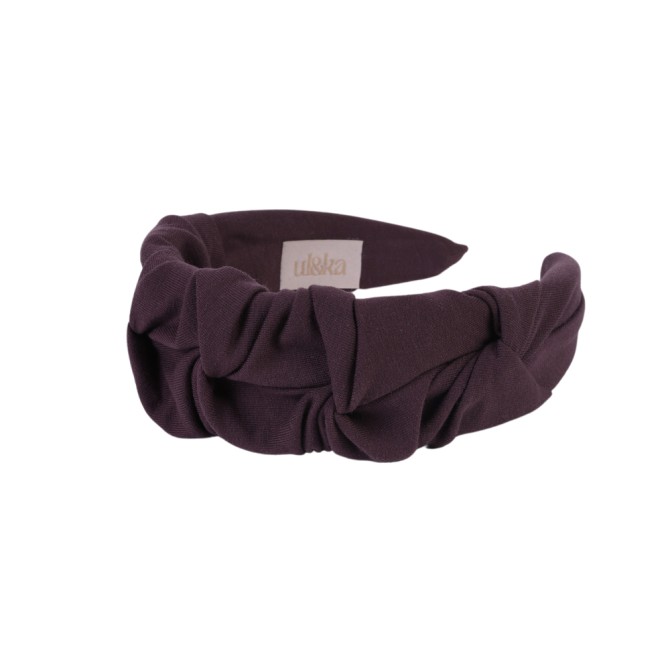 RIPPLE HEADBAND CHOCOLATE