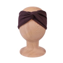 TWIST HEADBAND CZEKOLADA LINE