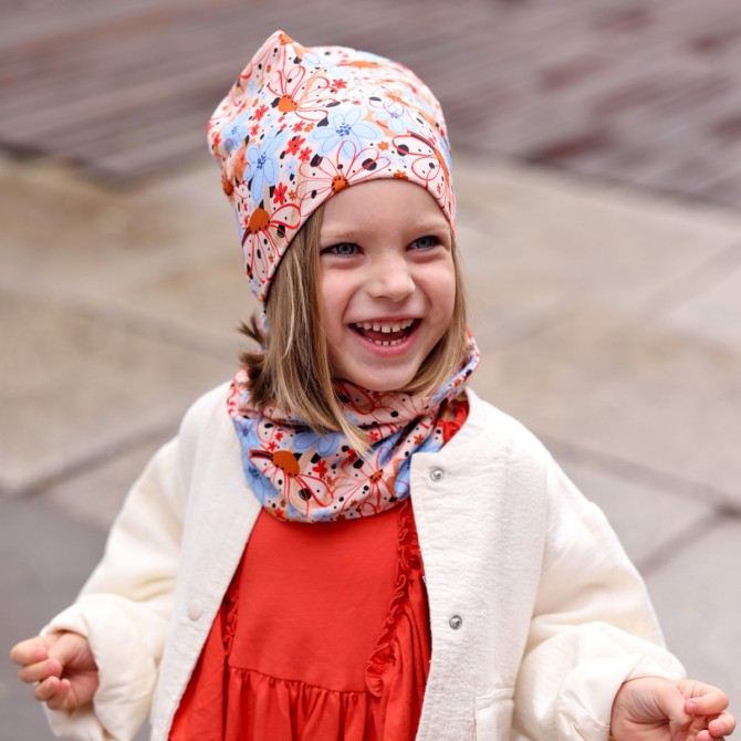 GIRL BEANIE WITH TUB MAGGIE