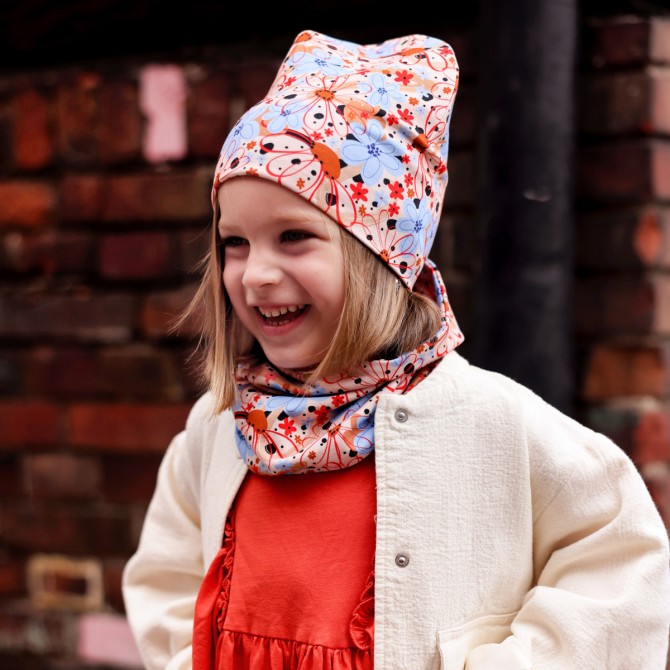 GIRL BEANIE WITH TUB MAGGIE