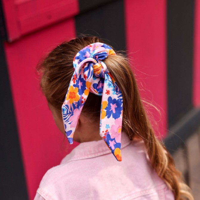 SCRUNCHIE WITH TAIL KWIATUSZEK