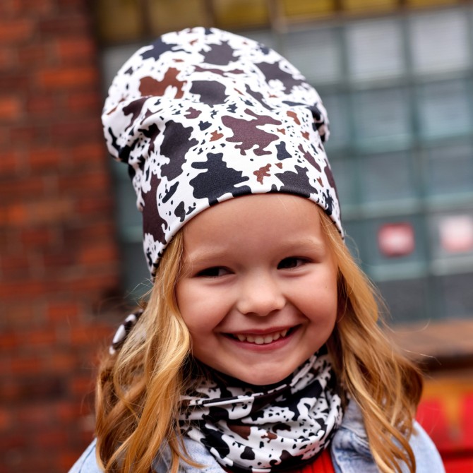 GIRL BEANIE WITH TUB KRÓWKA