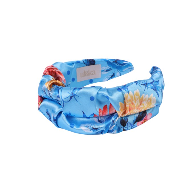 RIPPLE HEADBAND SATIN DANIELA