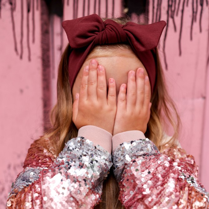 GIRL HEADBAND CHOCO MILK