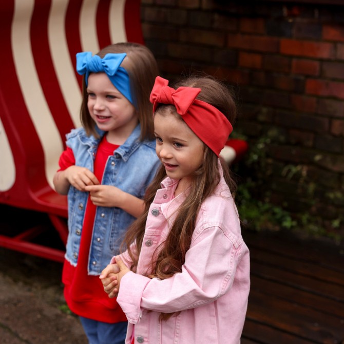 GIRL HEADBAND CHERRY