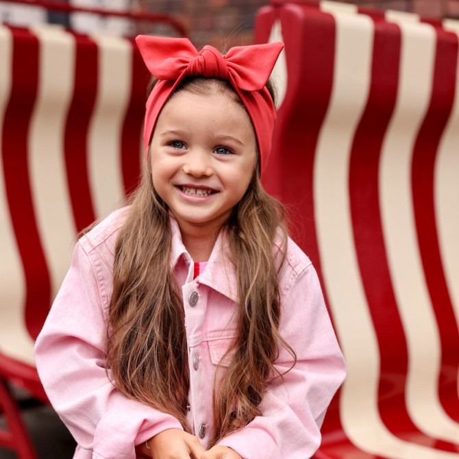 GIRL HEADBAND CHERRY