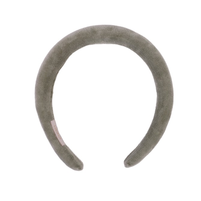 KAJKA HEADBAND VELVET OLIWKA