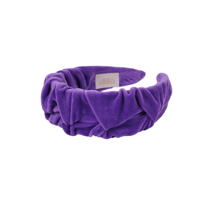 RIPPLE HEADBAND VELVET VIOLET