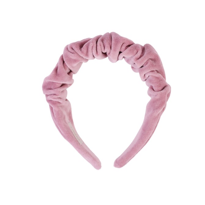 RIPPLE HEADBAND VELVET POWDER