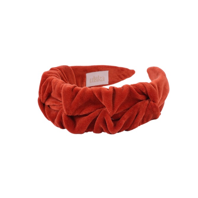 RIPPLE HEADBAND VELVET CEGLANA