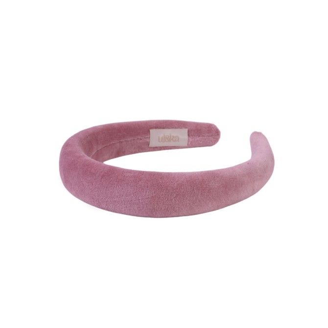 KAJKA HEADBAND VELVET PINKY