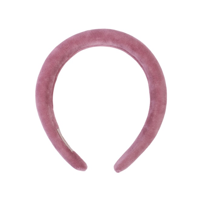 KAJKA HEADBAND VELVET PINKY