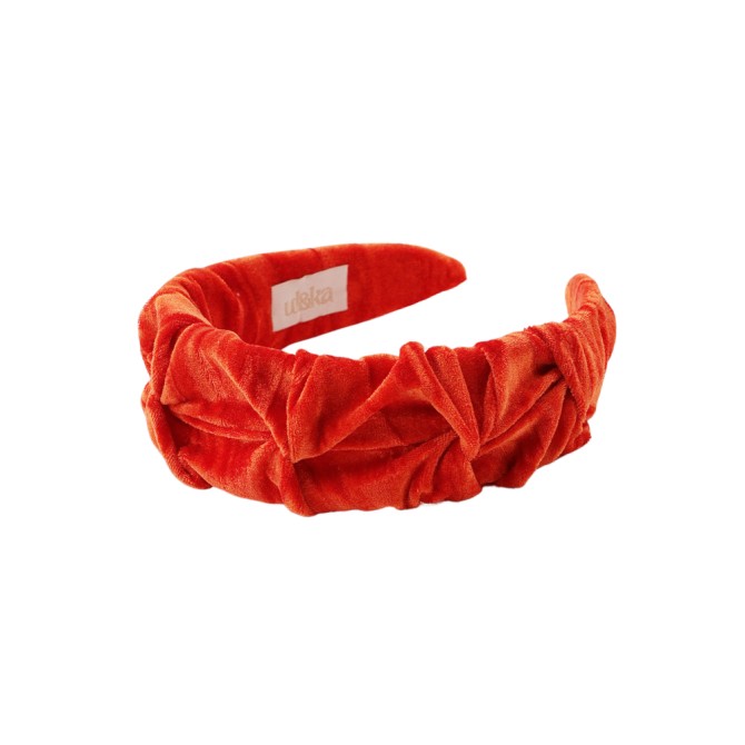 RIPPLE HEADBAND AKSAMIT ORANGE