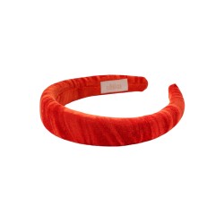 KAJKA HEADBAND AKSAMIT ORANGE