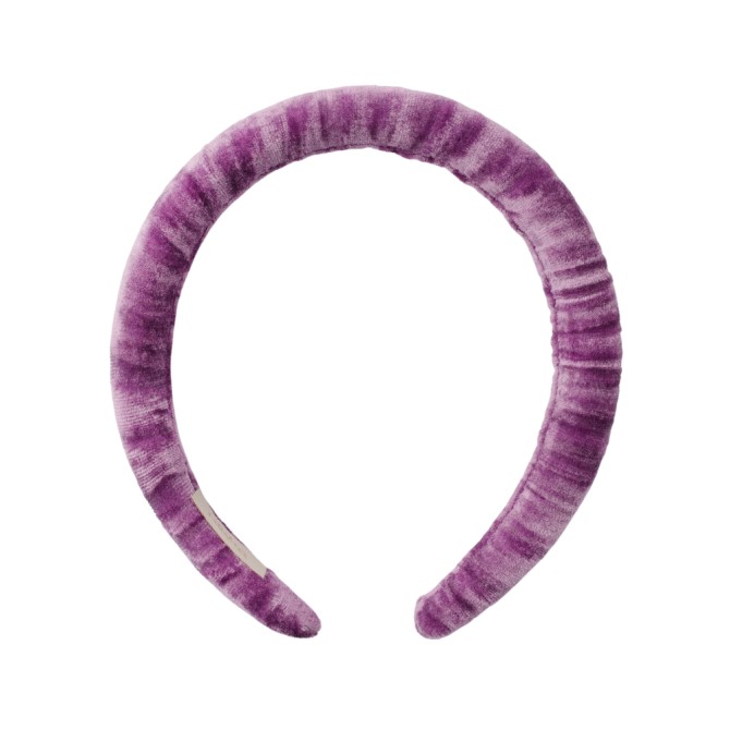 KAJKA HEADBAND AKSAMIT VIOLET