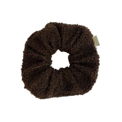 SCRUNCHIE BUCLE CZEKOLADA