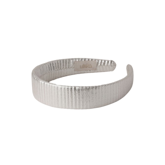 KLAUDI HEADBAND SILVER